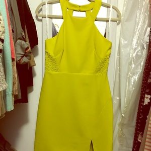 Aryn K yellow dress- from LuLus.com